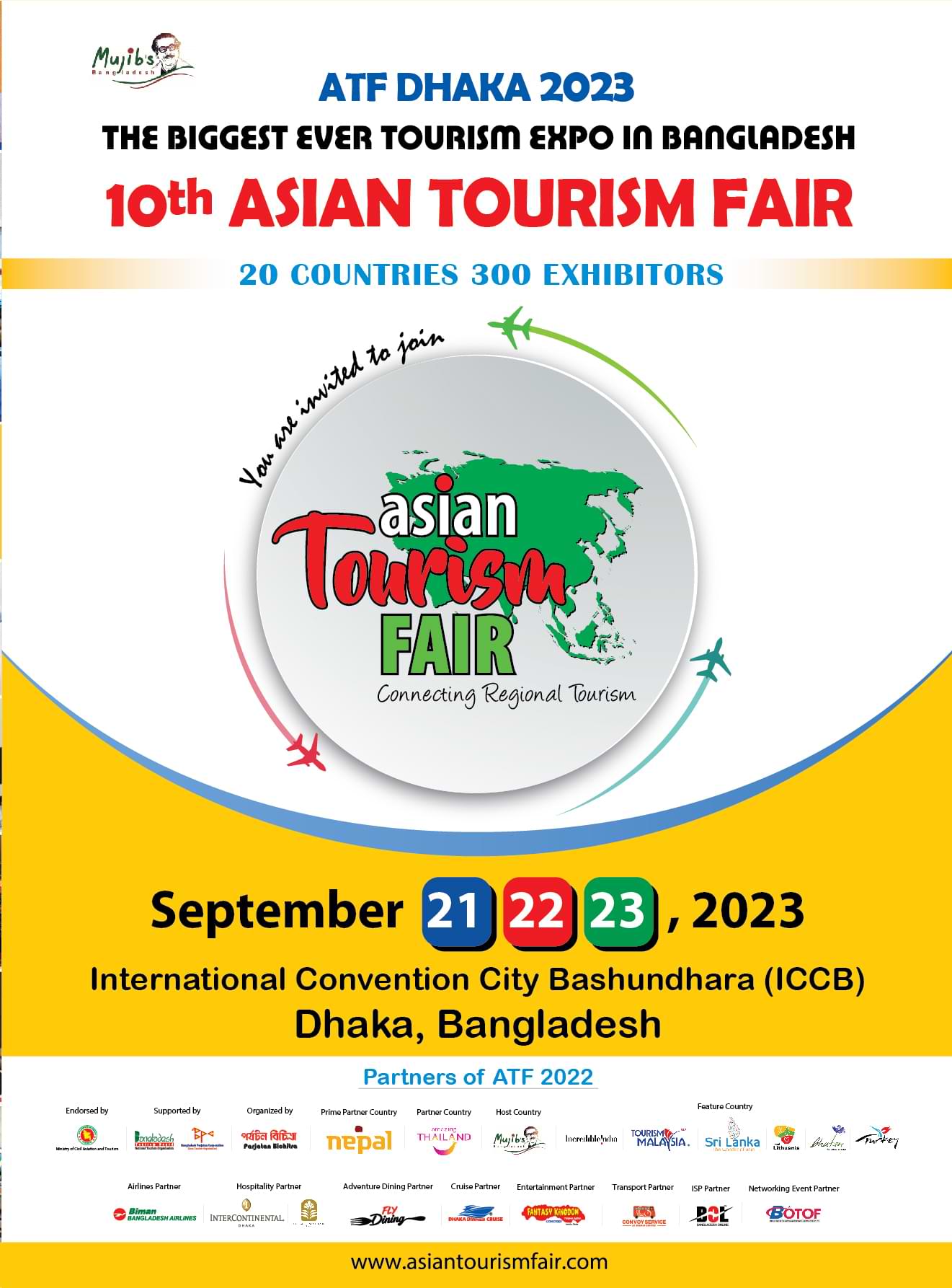 asian tourism fair 2023 bangladesh